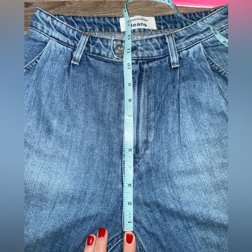 Reformation Baldwin Pleated jeans • Women’s size 25 - Picture 7 of 9